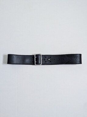NEW Brave Leather Italian Pebbled Leather Belt